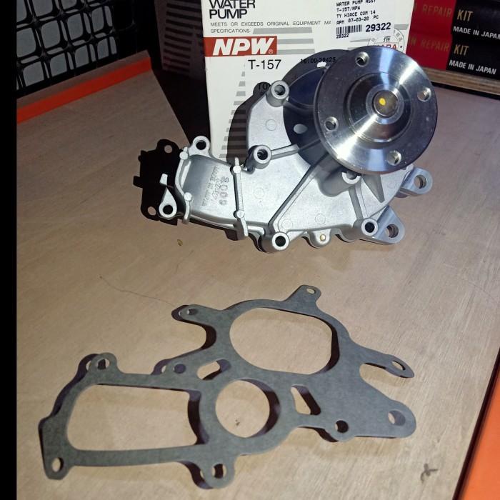SPAREPART OTOMOTIF- Water Pump Toyota Hiace Commuter 2014-On NPW Japan -KOMPONEN AKSESORIS