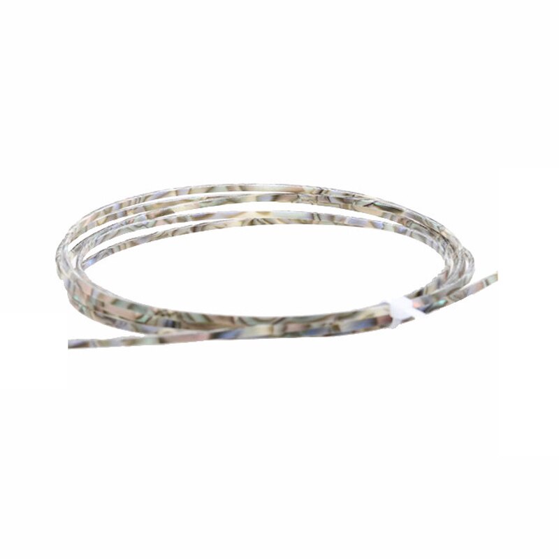 Warna-warni Celluloid 6/5/4/ 2 mm Lebar Gitar Binding Purfling 5 Kaki Panjang Abalone Pearl