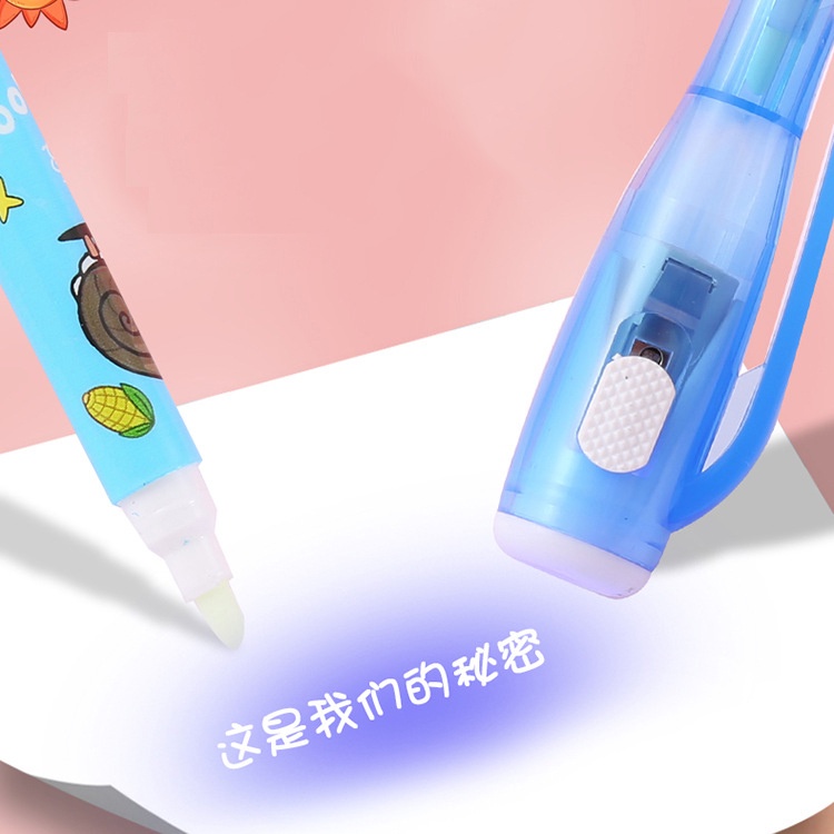 

PULPEN MAGIC INVISIBLE UV LIGHT / PULPEN TINTA TRANSPARAN SINAR UV MAGIC INK PEN ATK