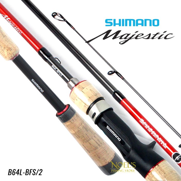 ORIGINAL - Joran BC Shimano MAJESTIC B64LBFS2 66ML2 68LBFS2 610M2 610MH2 Baitcast - B64LBFS2