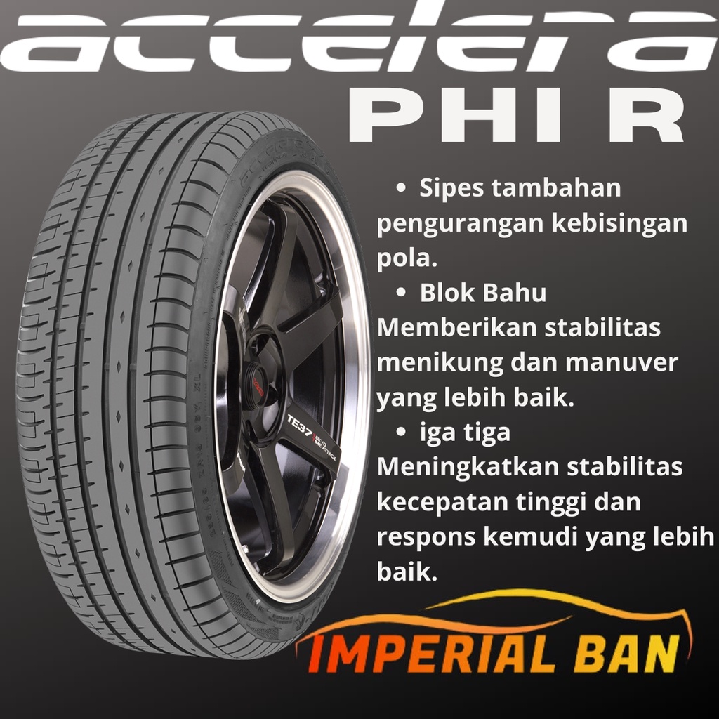 185/50 R16 Ban Accelera PHI-R Ukuran Ban Mobil Honda Jazz New RS