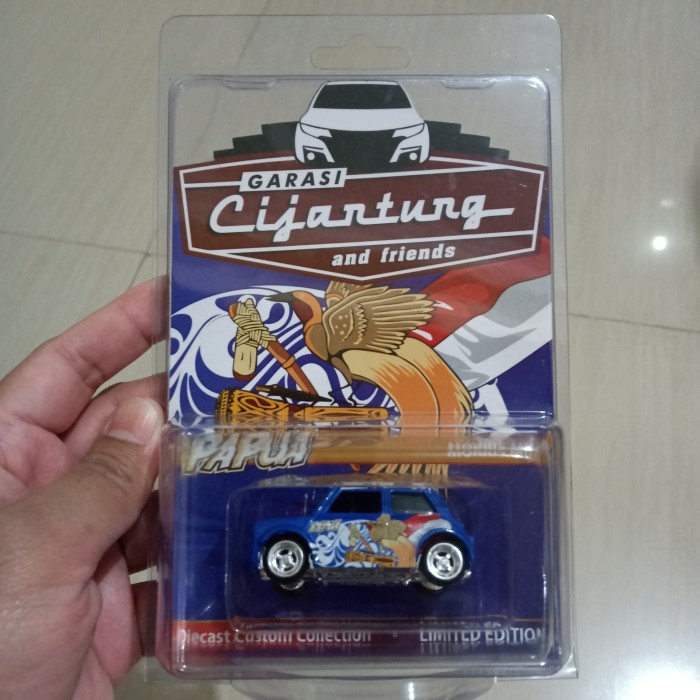TERBARU Hot wheels Morris Mini custom PAPUA