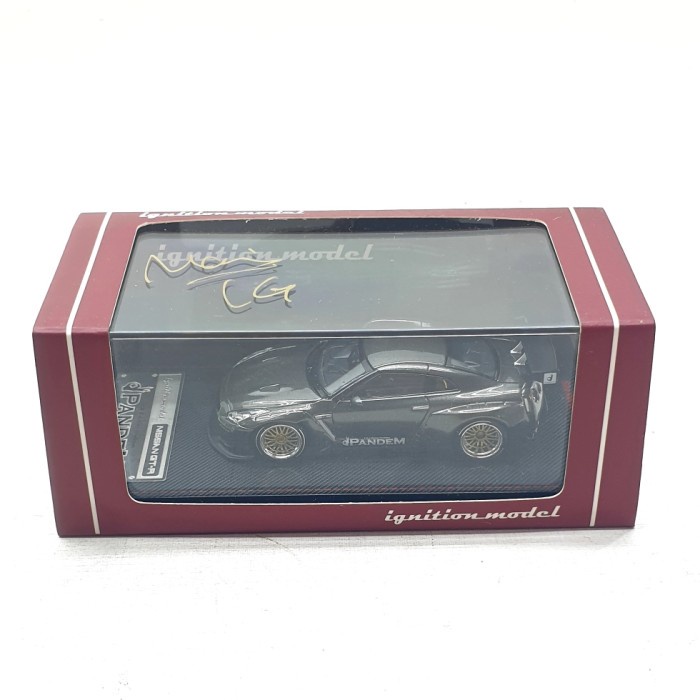 TERBARU IGNITION MODEL 1397 PANDEM R35 GT-R + SIGNED, NEW (RARE)
