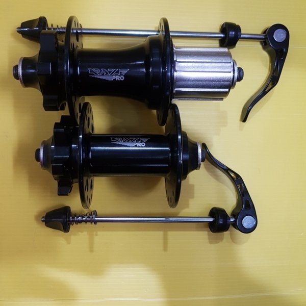 Hub Freehub Raze Pro Black 32 Hole 32H Sudah Bearing dan Tawon 6 Pawl