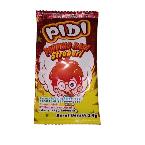 

RANJANI PIDI popping candy strawberry 2.5gr