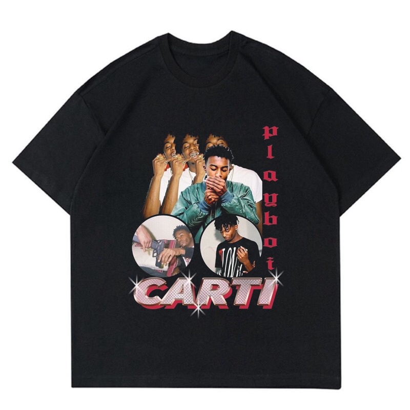BAJU KAOS VINTAGE PLAYBOY CARTI “PINGBOI” | T-SHIRT VINTAGE PLAYBOY CARTI | BAJU KAOS OVERSIZE UNISE