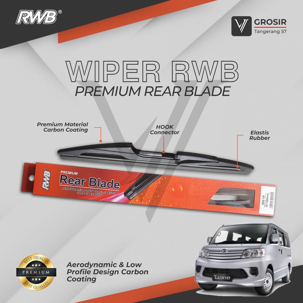 RWB WIPER BELAKANG DAIHATSU LUXIO REAR WIPER