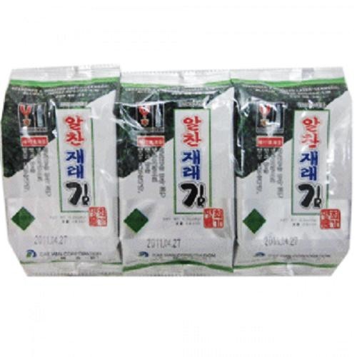 

Alchan Seasoned & Roasted Lever Seaweed - Dosirak Gim 36gr (12gr@3pcs)