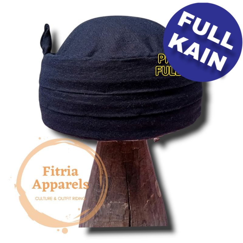 iket Candra sumirat Full kain praktis permanen peci kopeah bendo sunda - peci - sorban praktis Terja