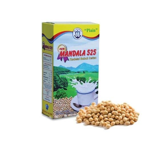 

RUMAH SEHAT - TERLARIS SUSU KEDELAI MANDALA 525 - MDL 525 BERAT 200 G/Susu Kedelai New Mandala