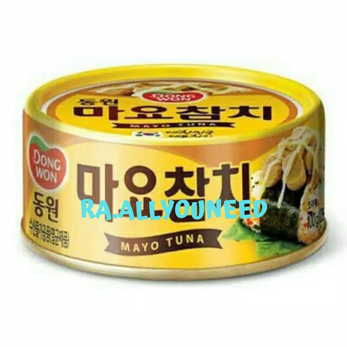 

Dongwon Camci Mayo /Chunk Light Tuna In Mayonaise 100gr