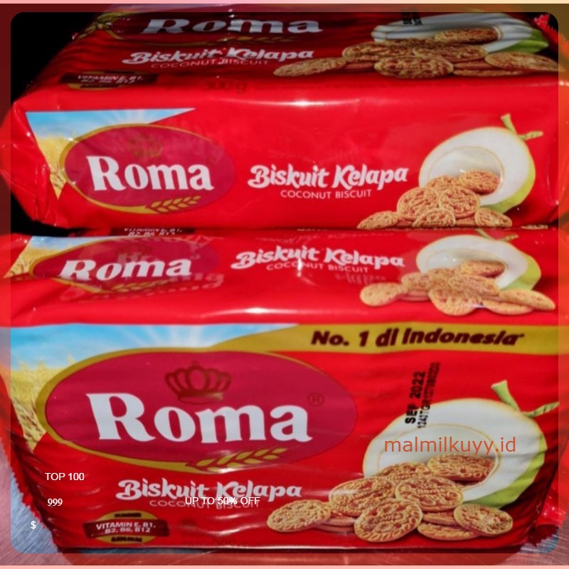 

Biskuit Roma Kelapa