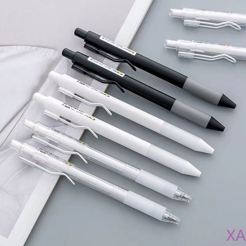 

Pena gel mekanik/pena klip pena logam/pena gel/pena gel—(tinta hitam 0,5 mm)