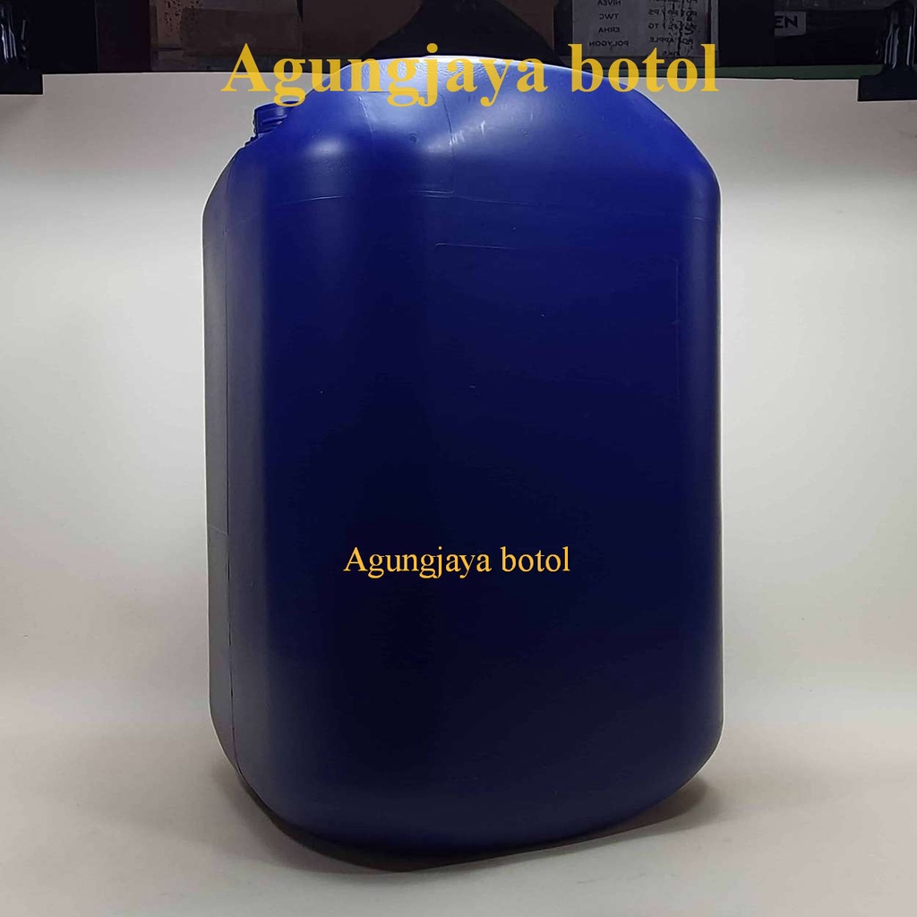 Jerigen 35 L Biru Hdpe Tutup Hitam / Jerigen Hdpe / Jerigen / Jerigen Madu / Jerigen 35 Liter