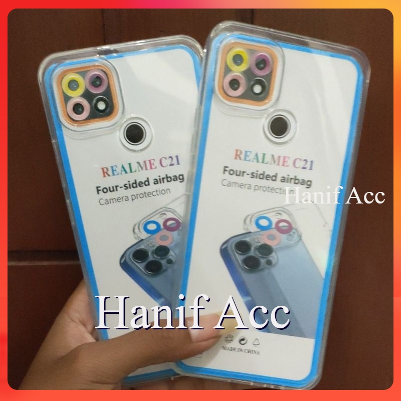 Case Bening Space REALME C21 Case Clear Transparan