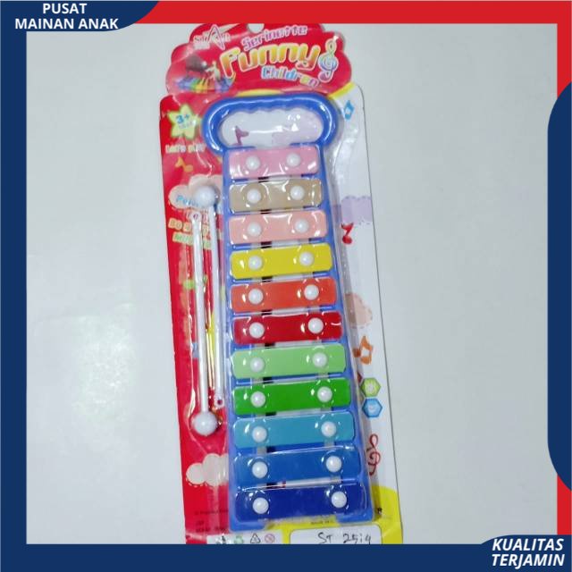 ( BISA COD ) PROMO ST2514 Mainan Anak Musik Pukul KIDS XYLOPHONE / funny xylophone Gamblang Xilophone Kolintang Kulintang