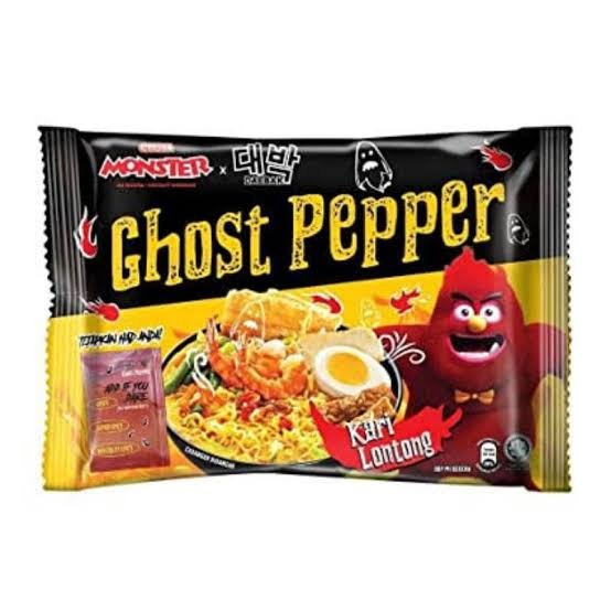 

Mamee Ghost Pepper Mie Instant Rasa Creamy Curry Lontong 119 gram