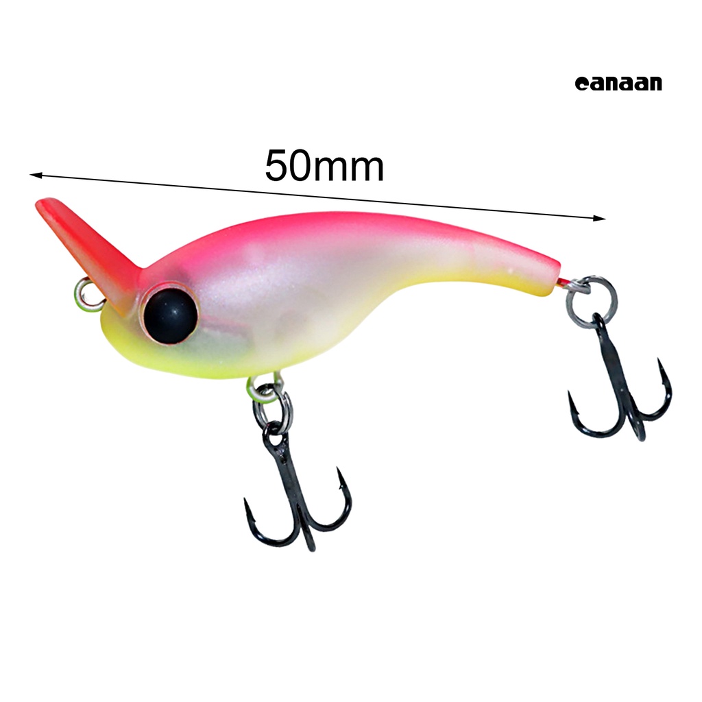 Cnn-7.4g Umpan Pancing Bentuk Hidup Tahan Air Buatan Pengerjaan Halus Pemasangan Mudah Tenggelam Crankbait 3D Mata Realistis Umpan Pancing Untuk Pecinta Memancing
