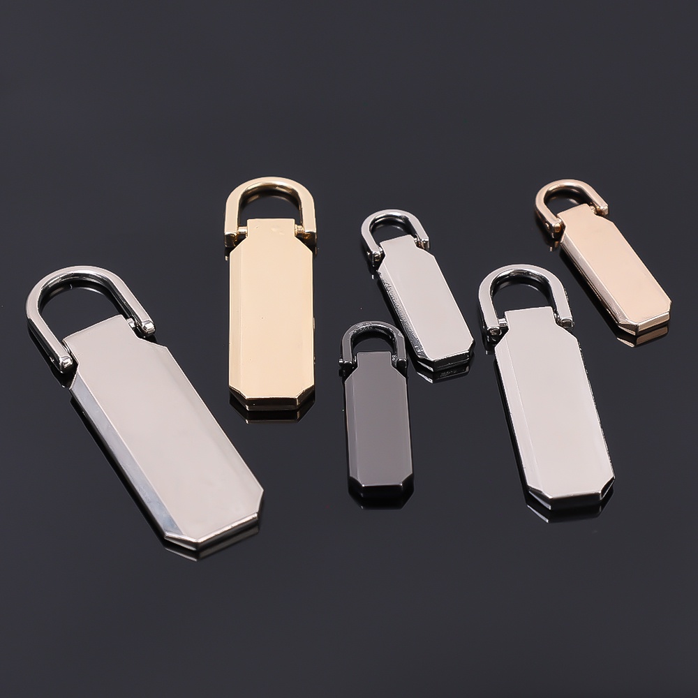 [Top Picks] Tab Tarik Resleting Yang Dapat Dilepas Zipper Pull Perbaikan Pengganti Untuk Pakaian Koper Jaket Ransel Boots Dompet Mantel Metal Zipper Handle