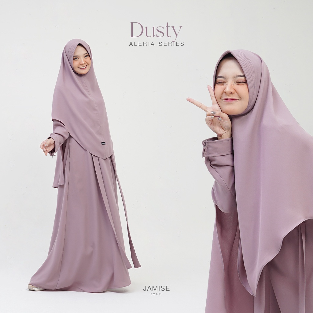 Jamise | Aleria Series | Gamis Set - Dusty