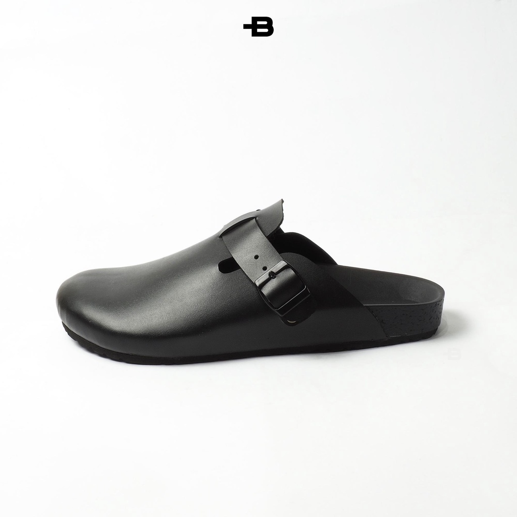 SANDAL MULE BIRKEN PRIA - SAPPORO FULL BLACK