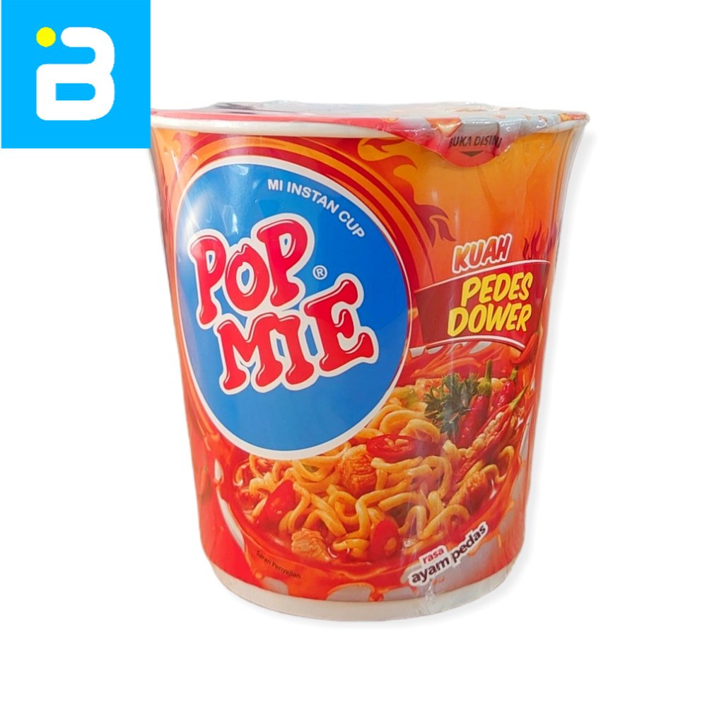 

Pop Mie Kuah Pedes Dower Ayam Pedas 75 G