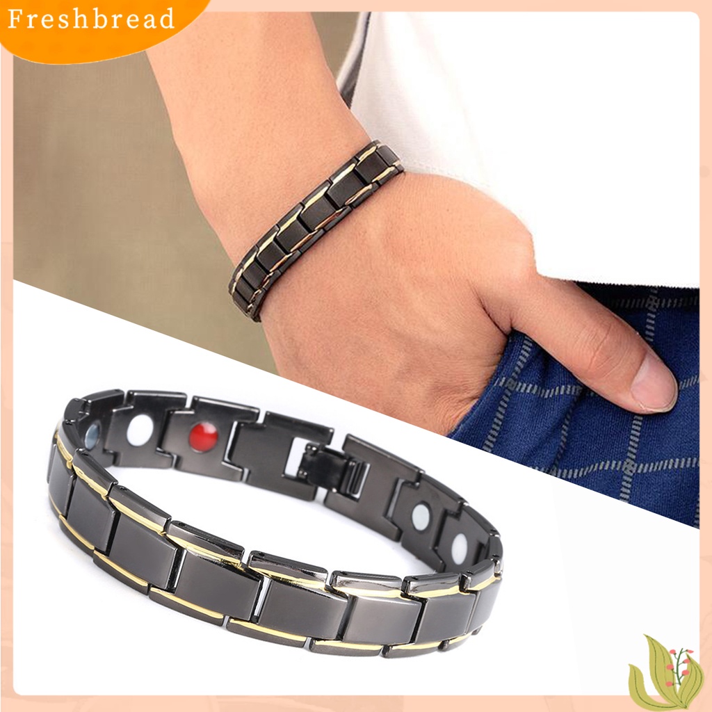 &lt; Freshbread &gt; Unisex Gelang Klasik Paduan Pesona Logam Khusus Gelang Tangan Dekorasi