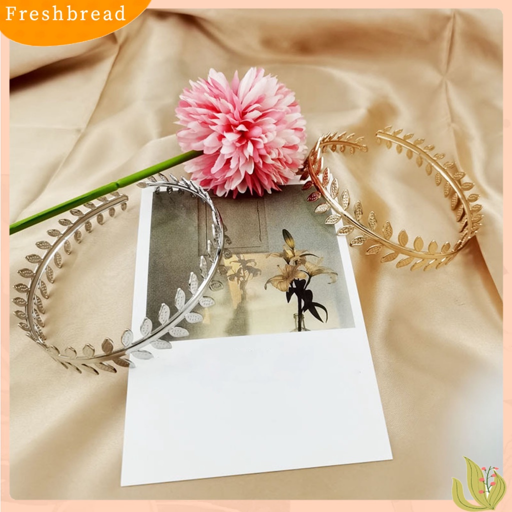 &lt; Freshbread &gt; Cuff Gelang Vintage Punk Geometris Electroplating Pembukaan Dapat Disesuaikan Hias Hadiah Wanita Gadis Bulu Logam Daun Lengan Atas Bangle Ban Lengan Untuk Pakaian Sehari-Hari