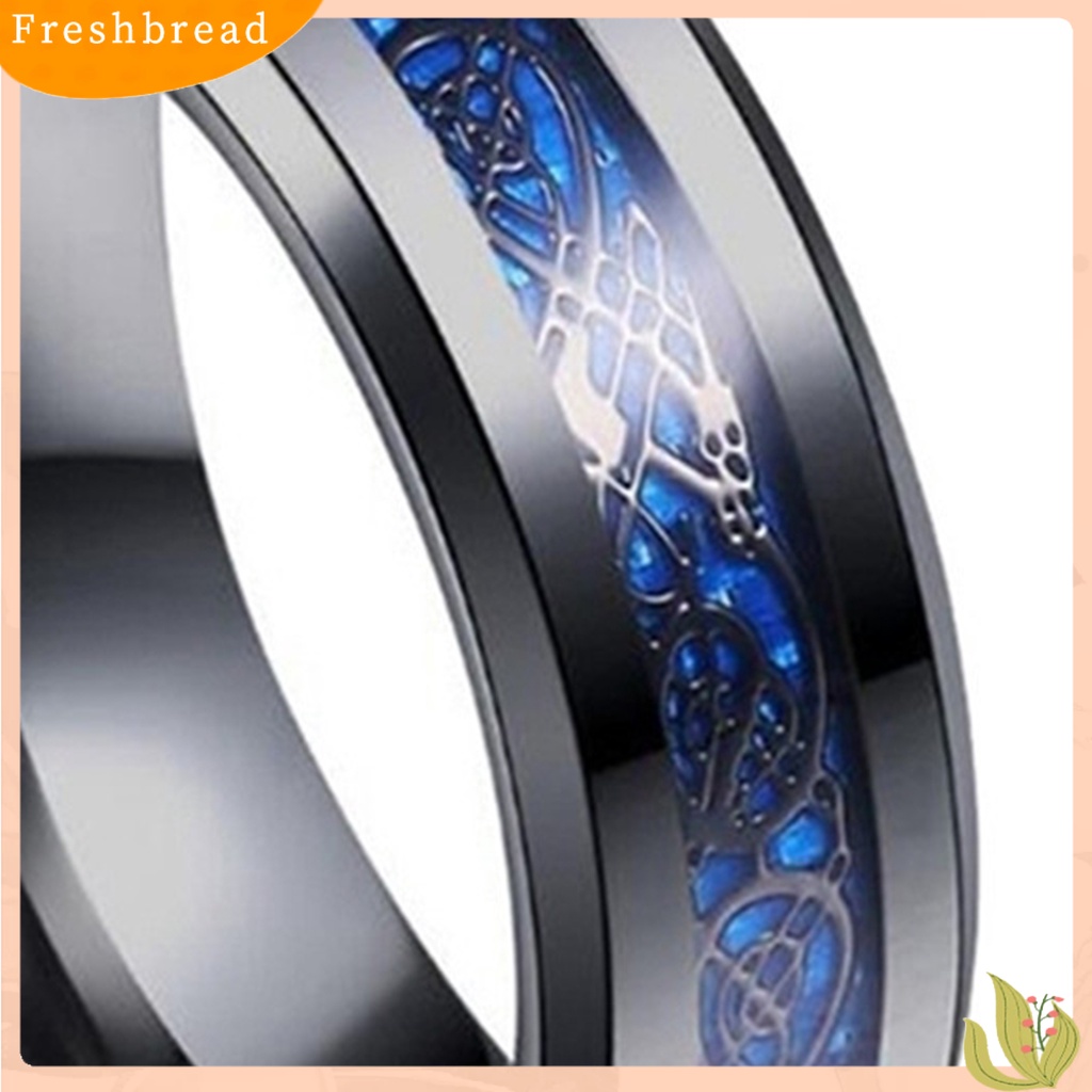 &lt; Freshbread &gt; Cincin Wanita Berlian Imitasi Mengkilap Stainless Ringan Cincin Jari Pasangan Untuk Hari Valentine