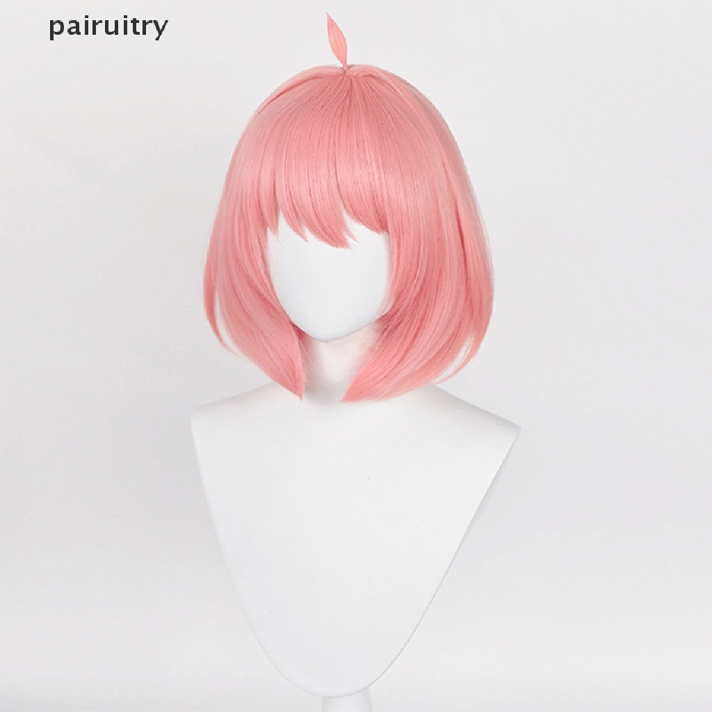 Prt Karakter Anime Pink Cosplay Wig Halloween Party Props Cosplay Wig Decor PRT