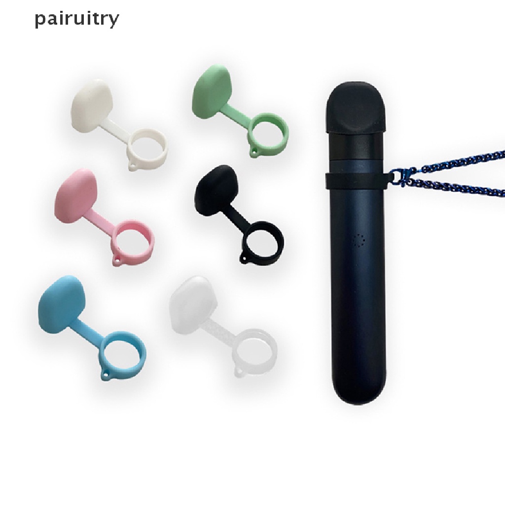Prt 10PCS Silikon Case Cap Tahan Air Anti-Drop Gantung Cincin Dan Tali Gantung Berlaku Untuk Santai Silikon Pelindung Lengan Debu Topi Gantung Rantai PRT