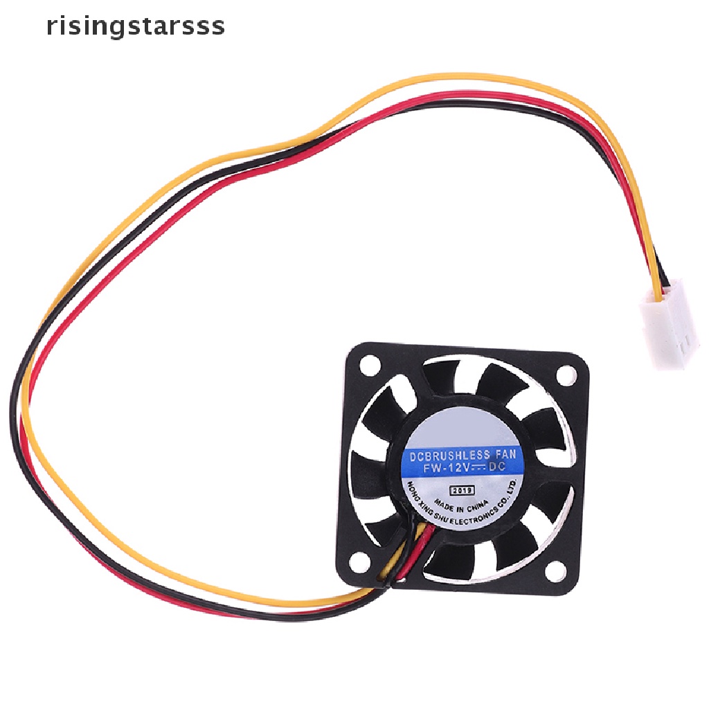 Rsid Span-new 1Pc 4010 40MM 40 * 40 * 10kipas Pendingin 12V 0.8W 0.06A 3Pin Pendingin Heatsink Mini Fan Jelly