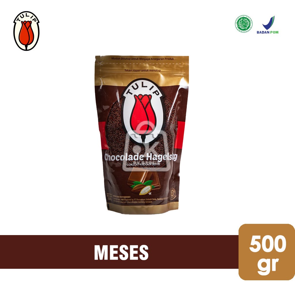 

Tulip Meses Coklat / Chocolade Hagelslag / Butir Coklat (500 gr)