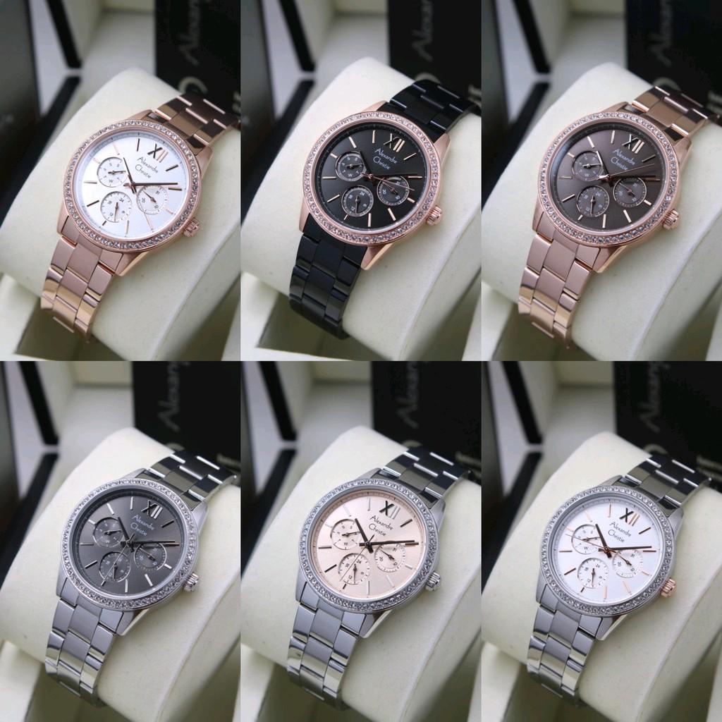 [New] Jam Tangan Wanita Alexandre Christie 2A46 AC2A46 AC 2A46 Original