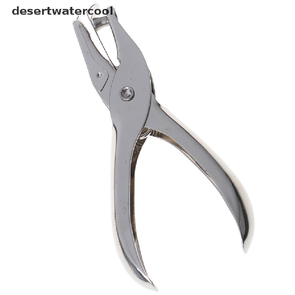 Deid Hand Puncher Lingkaran Bulat Satu Lubang Kertas Punch Cutg Tool 6mm Plier Craft Martijn