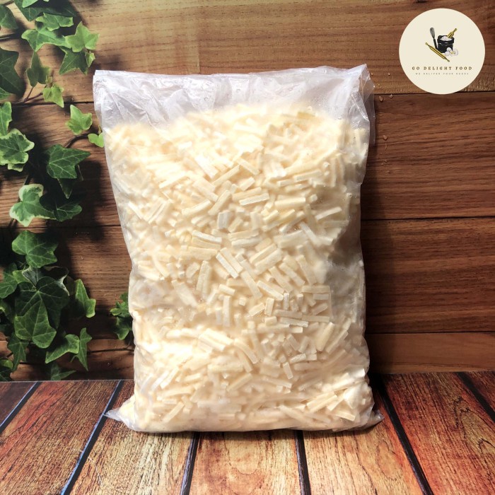 

[Ready-Stock] Leprino Keju Mozzarella Parut / Shredded Mozzarella - 1KG