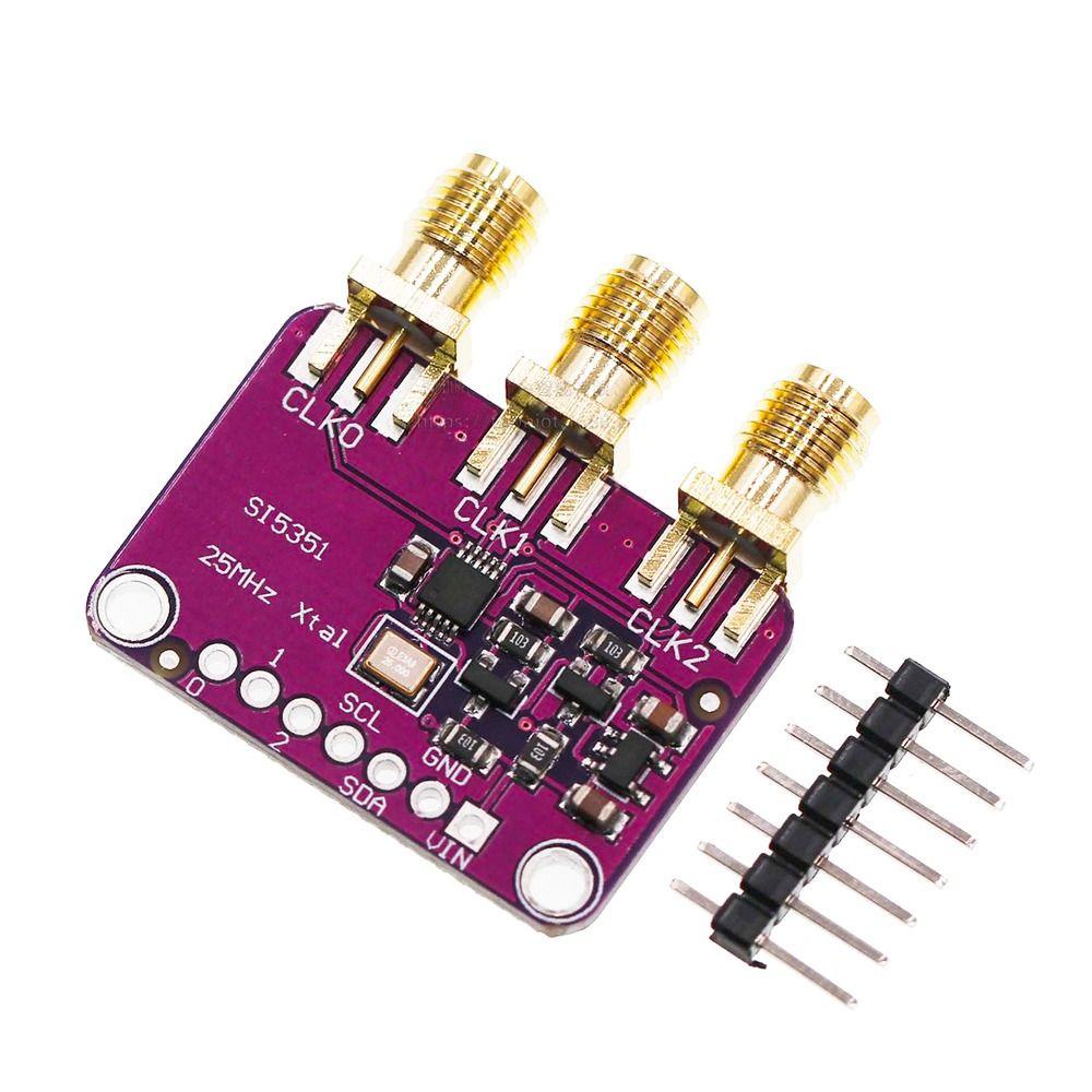 Populer Si5351 Generator Sinyal Untuk Modul Breakout Board Arduno 8KHz-160MHz I2C IIC