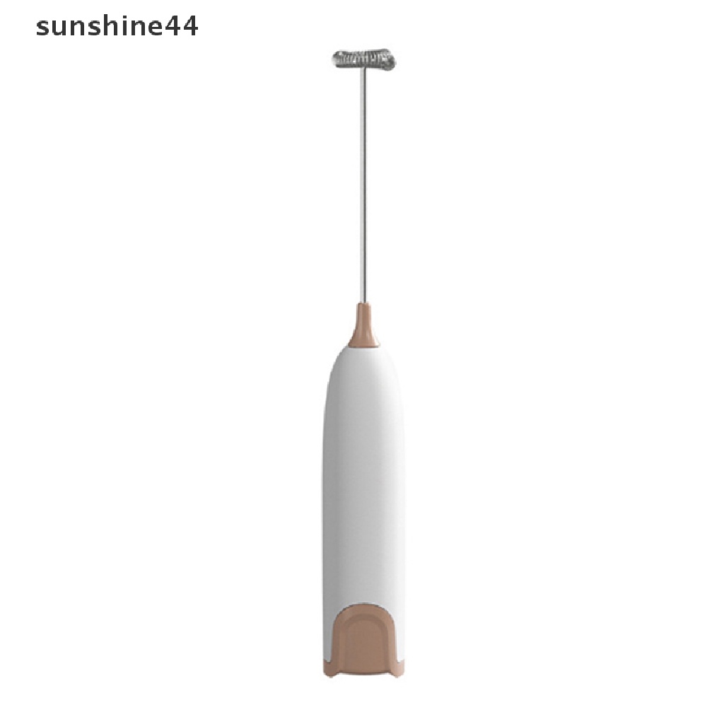 Sunshine Electric Milk Frother Minuman Dapur Foamer Whisk Pengaduk Pengocok Telur ID