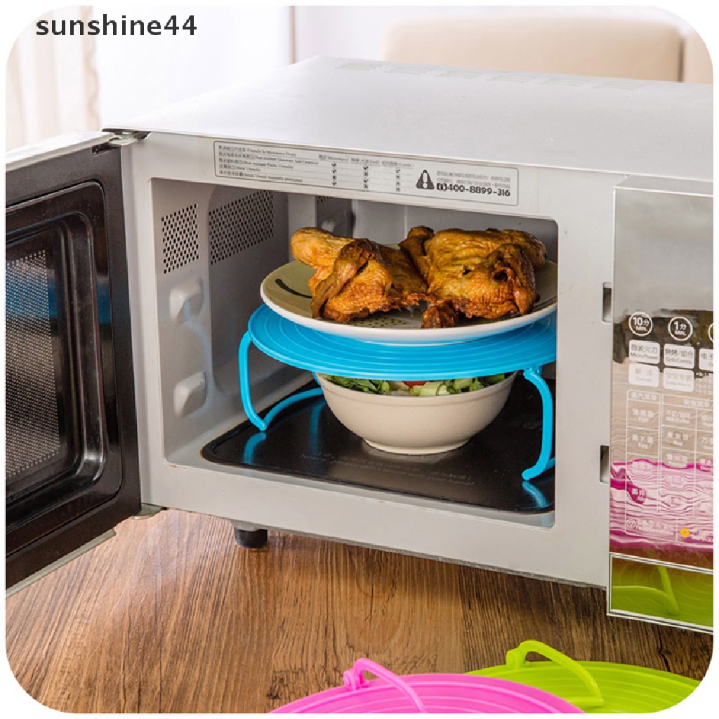 Sunshine Rak Oven Microwave Dapur Heag Layer Steaming Food Rack ID