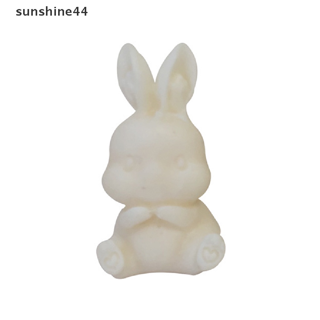 Sunshine Easter Cute Rabbit Silicone Mold DIY Cetakan Kue Coklat Dekorasi Kue ID