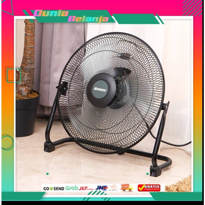 Krisbow kipas angin 16 Inci kipas angin meja full besi