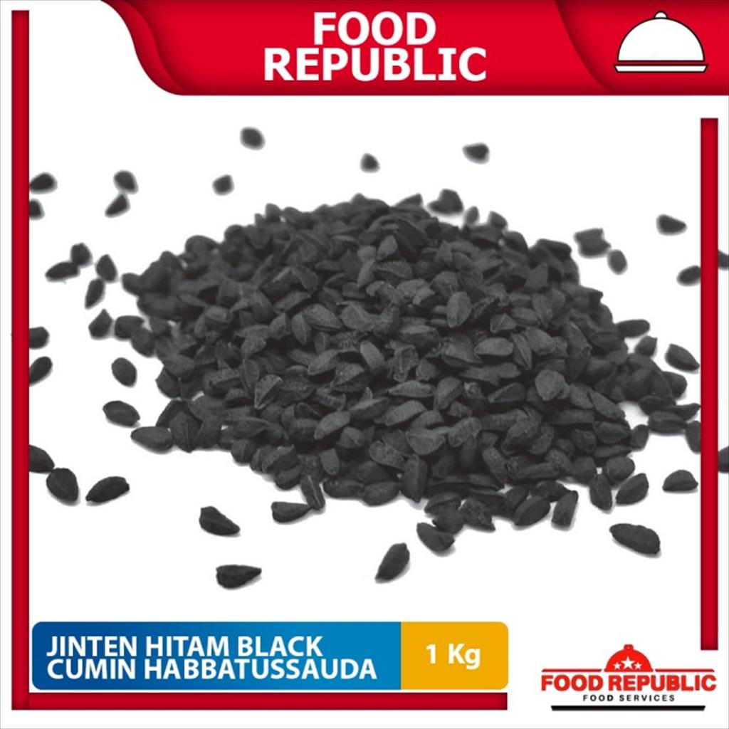 Jinten Hitam Biji Habbatussauda 1 Kg Black Cumin Nigella Seed Premium