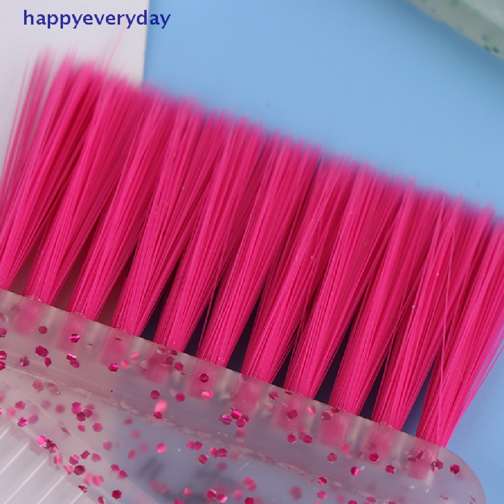 [happy] Pro Salon Hair Color Sikat Pewarna Rambut Sisir Pewarna Rambut Akar Hair Bleach Tint Brush [ID]