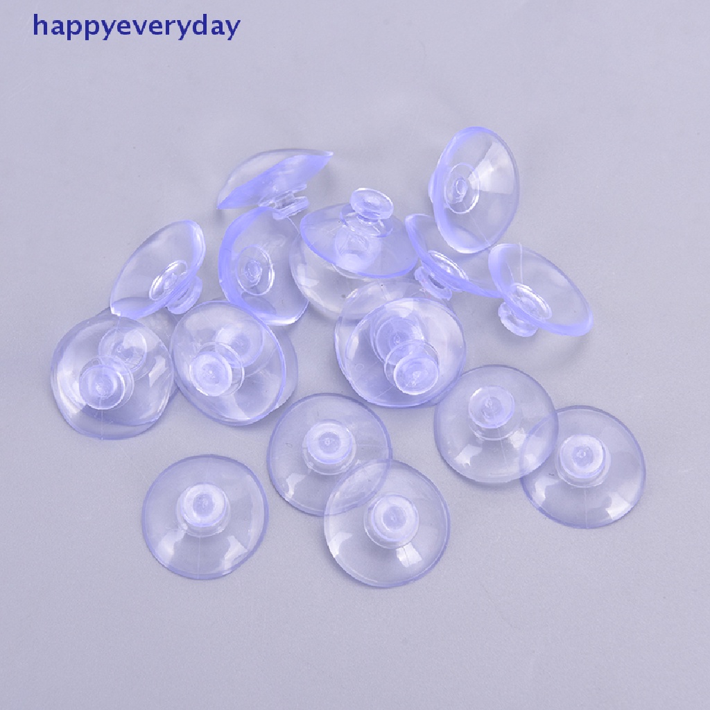 [happy] 20pcs/lot Vacuum Cup Suction Cups Untuk Pad Pas 20mm Kamar Mandi Kepala Jamur [ID]