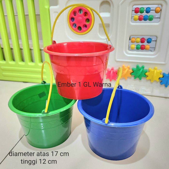 Ember 1GL Panda Star Plastik Warna Warni Grosir Termurah