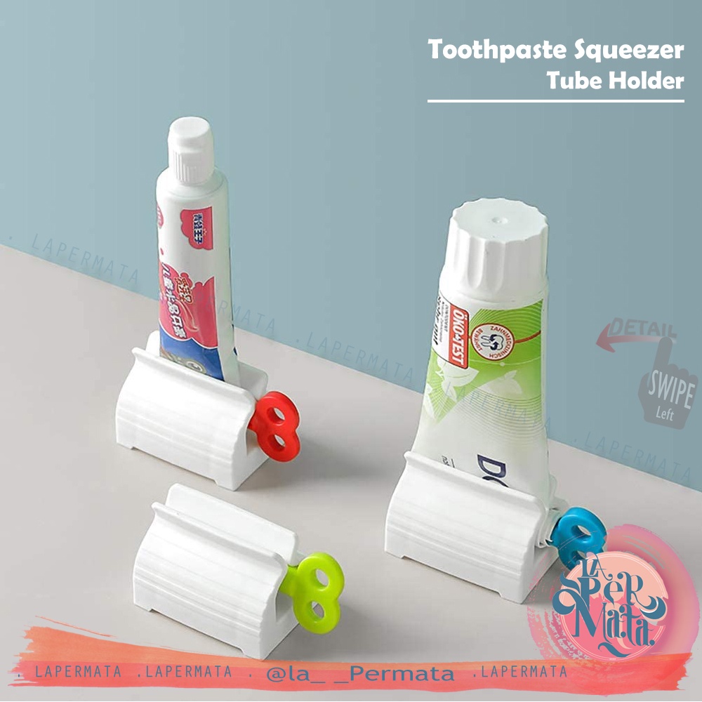 Pencetan Pasta Gigi Putar Jepit Odol / Tube Holder Toothpaste Squeezer - LPM Shop