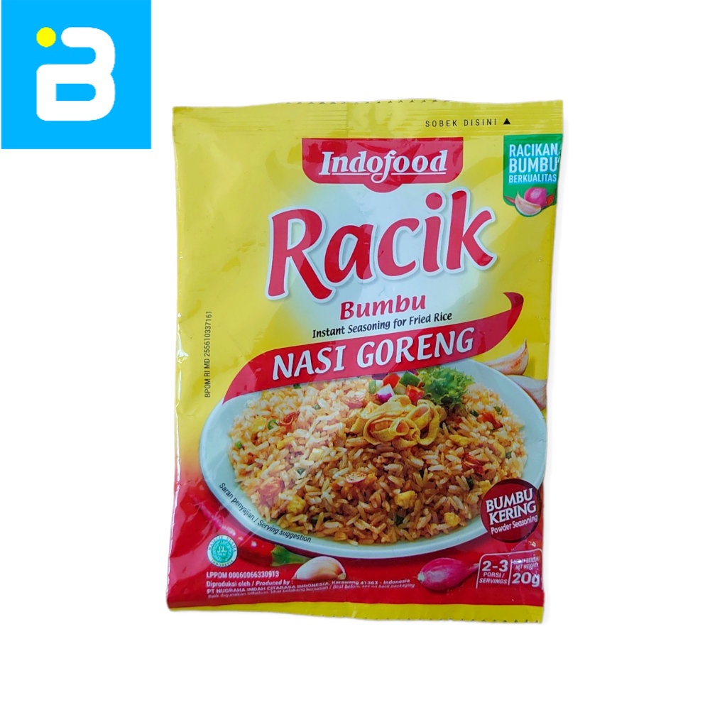 

Indofood Racik Bumbu Nasi Goreng 20 G