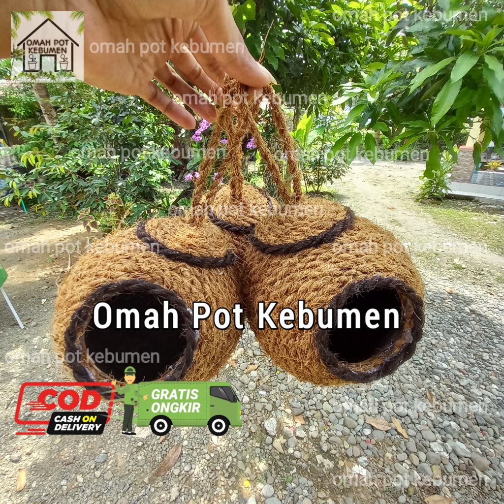 TERBARU.. GLODOK RUMAH SARANG BURUNG LOVEBIRD FULL HIAS GANTUNG UNIK