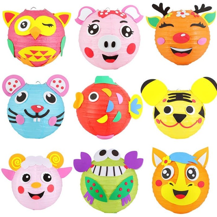 Ketrampilan Anak Lampion Lantern Art