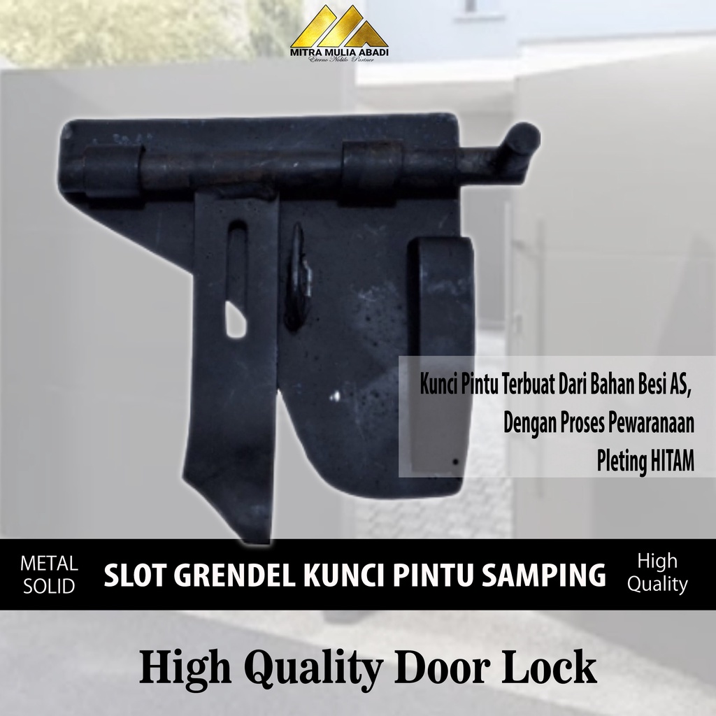 Slot Grendel Kunci Puntu Samping